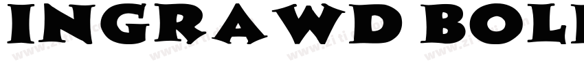 IngraWd Bold字体转换